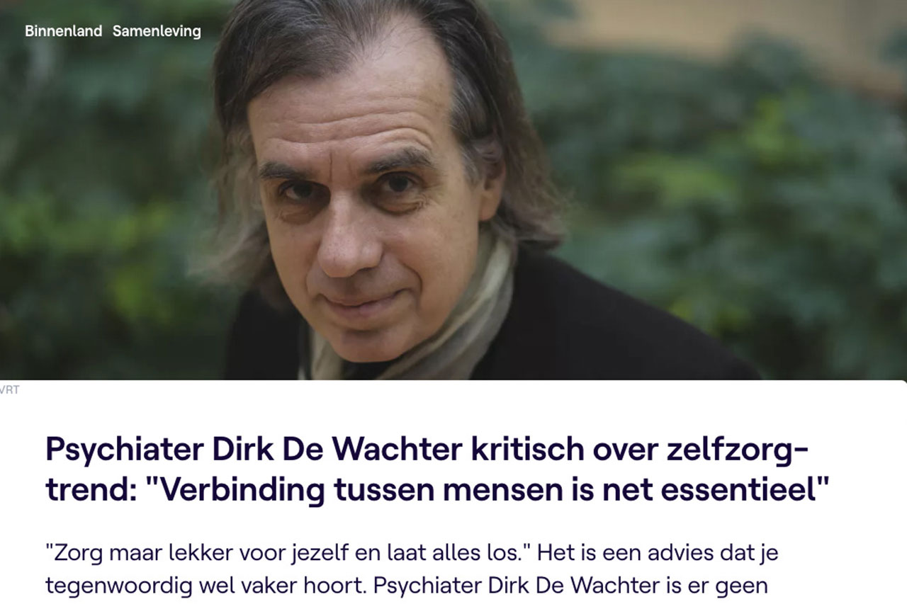 Zelfzorg is toch meer dan enkel in jezelf keren?